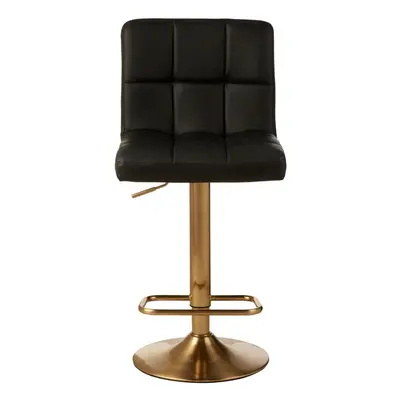 Elegant Design Quilted Bar Stool, Comfort And Stable Counter Stool, Height Adjustable Contempora