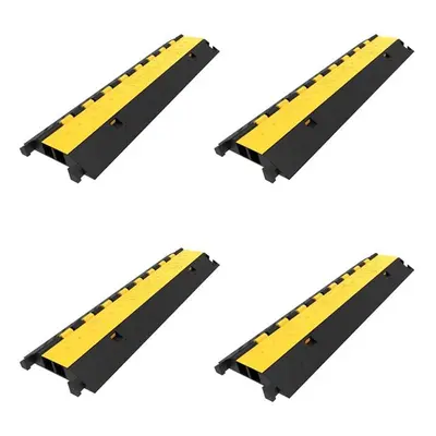 Vevor GXB4TZ1000X250X50V0 Channel Heavy Duty 66,000 lbs Load Capacity Rubber Cable Protector Ram