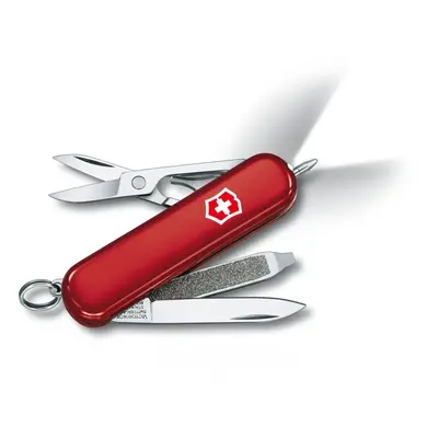 Victorinox Signature Lite Red - Swiss army knife with white LED + ballpoint pen