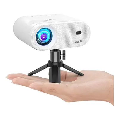 Mini Projector, VISSPL 1080P Full HD Portable Projector with Tripod