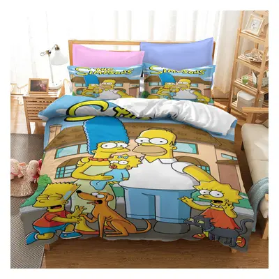 (Style 10, Double) The simpson Bedding Single Double King Duvet Cover