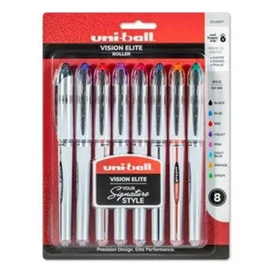 Uni-Ball UBC90199PP 0.8 mm Elite Rollerball Pen - Pack of