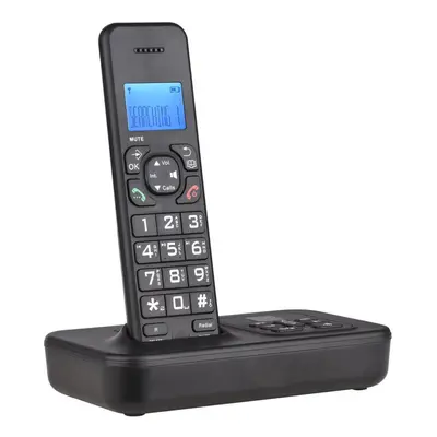 (US Plug) Expandable Cordless Phone System With Telephone Answering Machine Lines Lcd Display Ca