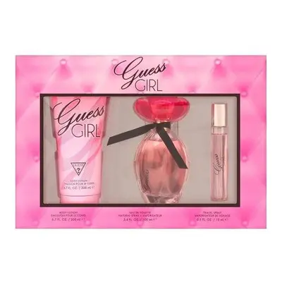 Guess Girl Pcs Set: 3.4 Eau De Toilette Spray + Ml Travel Spray + 6.7 Body Lotion