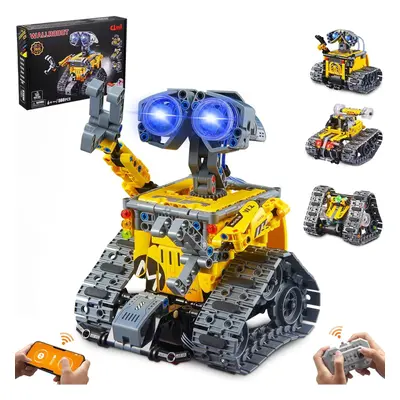 Robot Building Toy for Children, 4-in-1 Wall Robotic/Technology/Tank Robotic Set with App Remote