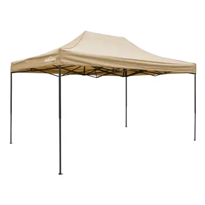 Premium x 4.5m Pop-Up Gazebo, Heavy Duty, Water Resistant, Carry Bag, Stakes & Weight Bags - Bei