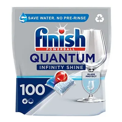 Finish Quantum Infinity Shine Dishwasher Tablets, REGULAR, Dishwasher Tablets