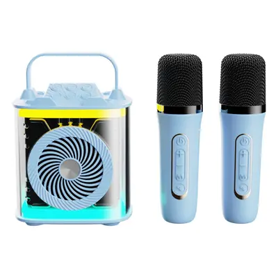 Chronus Mini Karaoke Machine for Kids Adults, Portable Bluetooth Speaker with Wireless Microphon