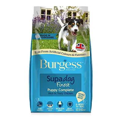 Burgess Puppy Rich in British Chicken Complete Food 12.5kg