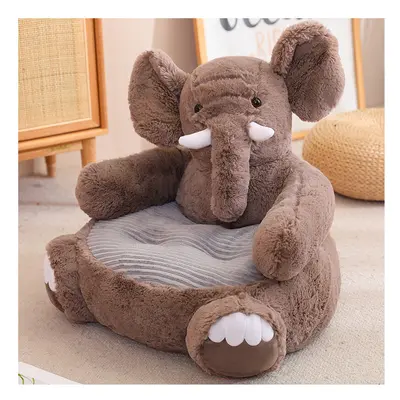 (Elephant) Cartoon Elephant Rabbit Monkey Pet Sofa Toy Pink Pig Lazy Child Small Sofa Chair