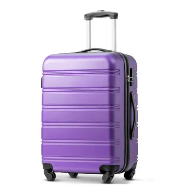 (Purple) ABS Hard shell Travel Trolley wheel Suitcase,28"