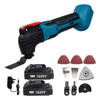 Oscillating Multi Tools+2Battery 3A+Charger-Makita Battery Compatible