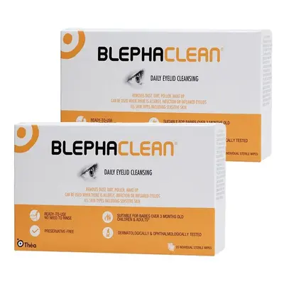 40 Blephaclean Sterile Eyelid Wipes