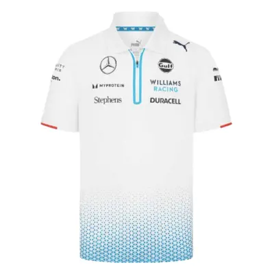 (3XL) Williams Racing Team Polo Shirt (White)