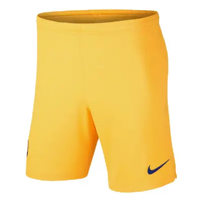 (LB) Barcelona Away Nike Football Shorts Yellow (Kids)