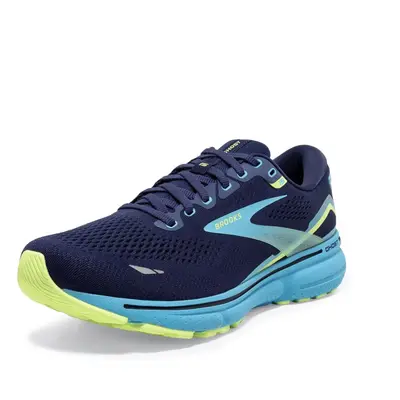 Brooks Men's Ghost Running Shoe - Navy/Blue/Green - 11.5 Medium