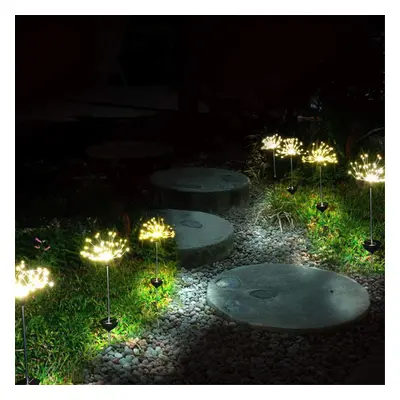 (Warm White, LED) Outdoor 3V DIY Lawn Lamp 90/120/150 LED Solar Light Yard Garden Landscape Deco