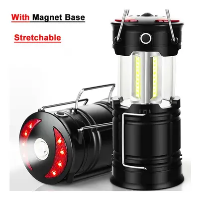 (Upgrade Version) Portable Rechargeable Camping Lantern Flashlight Modes Two Way Hook of Hanging