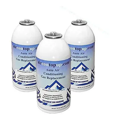 Car Aircon Air Con Air Conditioning Top Up Recharge Refill Regas Can x DIY Gas