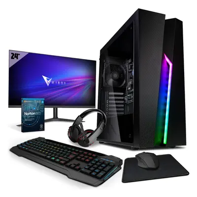 (16GB RAM / 2TB HDD / 240GB SSD, Aerocool Bolt Bundle) Vibox VI Gaming PC