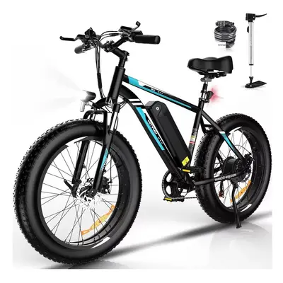 HITWAY BK15 4.0 Fat Tire Electric Bike 250W All-Terrain E-BIke