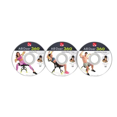 AB Doer Fitness System Accessories (Set of Workout DVDs)