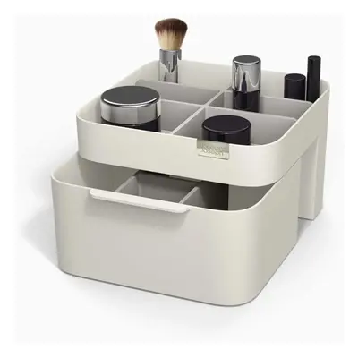 Viva Makeup Cosmetic Organiser with Drawer, dismantles for easy cleaning â Shell