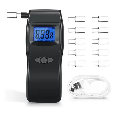 High Accuracy Rechargeable Alcol Tester Breath Alcohol Tester Breathalyzer