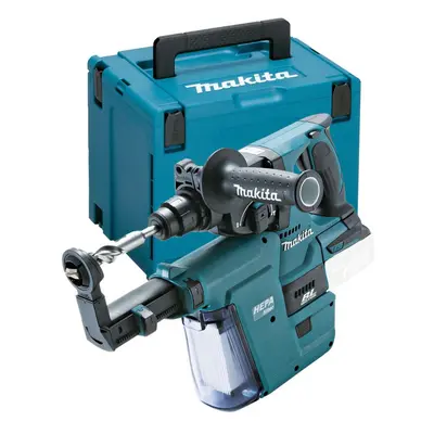 Makita DHR242Z 18v LXT Brushless Rotary Hammer Drill +Case + Dust Extractor Unit