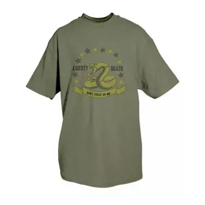 Don't Tread On Me T-Shirt Olive Drab - 2XL