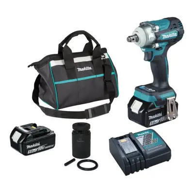 Makita DTW300TX2 18v LXT Brushless Impact Wrench 1/2" Drive Speed x 5.0ah