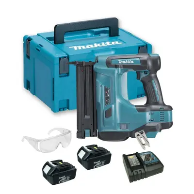 Makita DBN500 18v Cordless 18g Brad Nailer Nail Gun Li-Ion + x 3.0ah + Charger