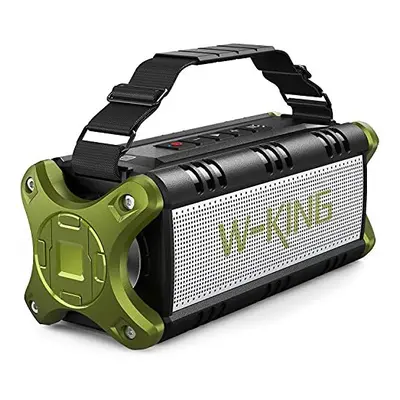 Bluetooth Speakers, W-KING 50W Portable Bluetooth Speaker Loud, IPX6 Waterproof Outdoor Speaker 