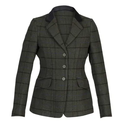 (Dark Green Check, 38") Shires Aubrion Saratoga Ladies Jacket