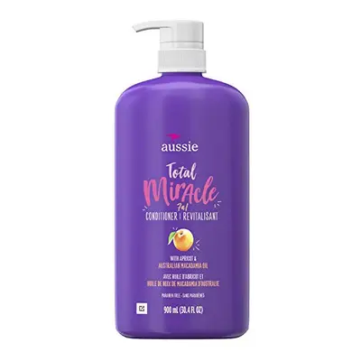 For Damage Aussie Paraben-Free Total Miracle Conditioner w/ Apricot, 30.4 fl oz, Package may var