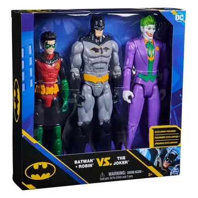 Batman and Robin Vs The Joker Spin Master 30cm Character Set Pack