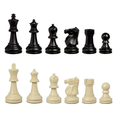 Bobby Fischer Ultimate Chess Pieces Set, Staunton Plastic Tournament C