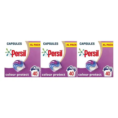 Persil 3in1 Colour Protect Washing Capsules Cold Washes 40W Pack of