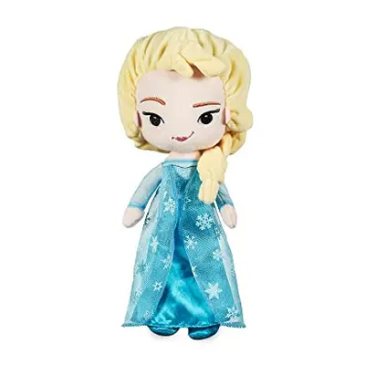 Official Elsa Soft Toy Doll, Frozen, 32cm/12â, Plush Cuddly Puppet with Embroidered Details, t