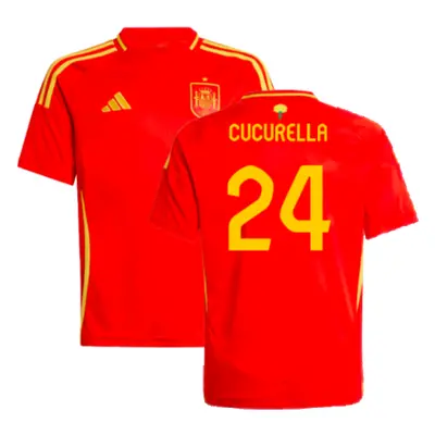 (MB) Spain Home Shirt (Kids) (Cucurella 24)