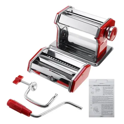 Stainless Red Noodle Maker Steel Pasta Machine Lasagne Spaghetti Tagliatelle Ravioli Dumpling Ma