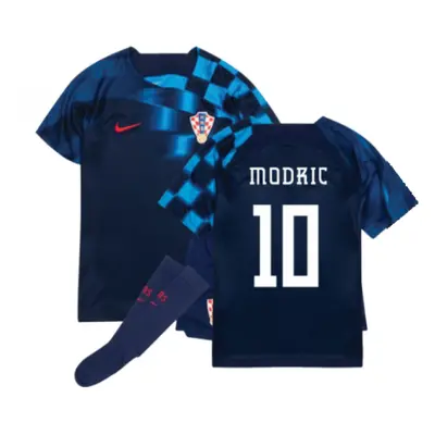 (MB) Croatia Away Mini Kit (Modric 10)