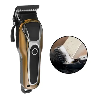 LCD Display Electric Hair Clipper High Power Detachable Head Cutting Comb