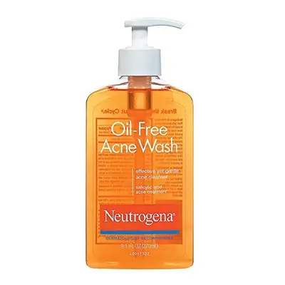 Neutrogena Acne Wash, Oil-Free, 9.1 oz