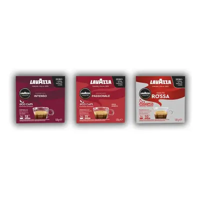 Lavazza, Strong Trio, A Modo Mio, Coffee Capsules, Compostable, packs of Coffee Pods (48 Coffee 