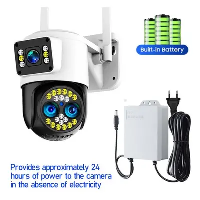 (Camera+batterie) Aiook Yoosee App Security Camera Wifi Ptz Wireless Outdoor Cctv Camera Hd Mp 1