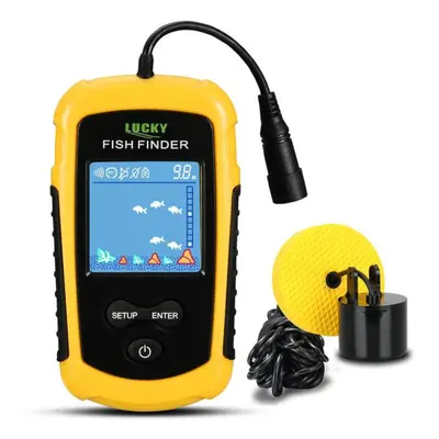 (Wired) Fish Finder For Boat Kayaks Fishing Wireless Sonar Sensor Fishing Sounder Fishfinder Ech