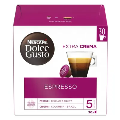 NESCAFÃ Dolce Gusto Espresso Coffee Pods (Pack of 3, Total Capsules)