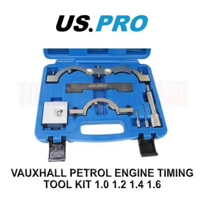 US PRO Tools Vauxhall Petrol Engine Timing Tool Kit 1.0 1.2 1.4 1.6