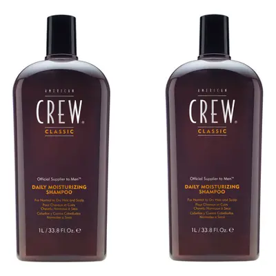 American Crew Daily Moisturizing Shampoo 1000ml x2